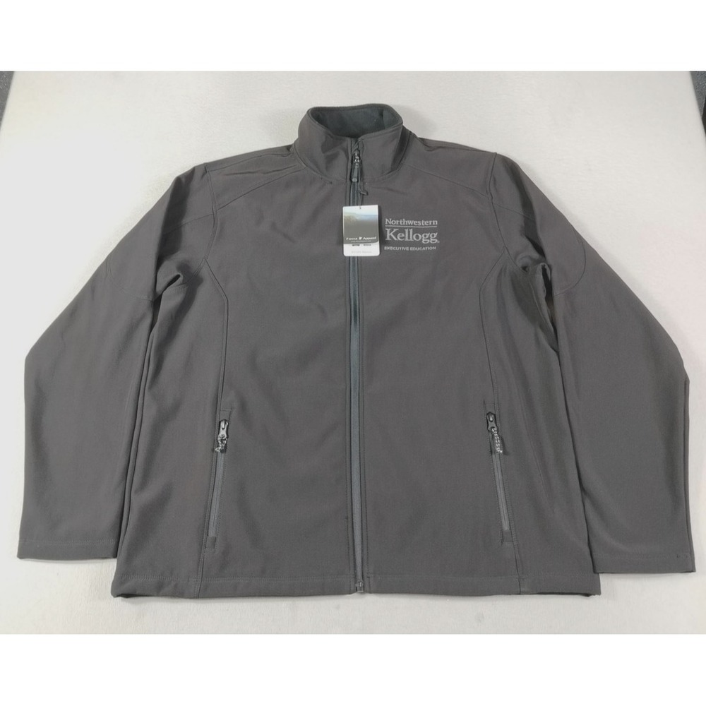Fossa Nexus Softshell Jacket Mens XL Full Zip Northwestern Kellogg Executive